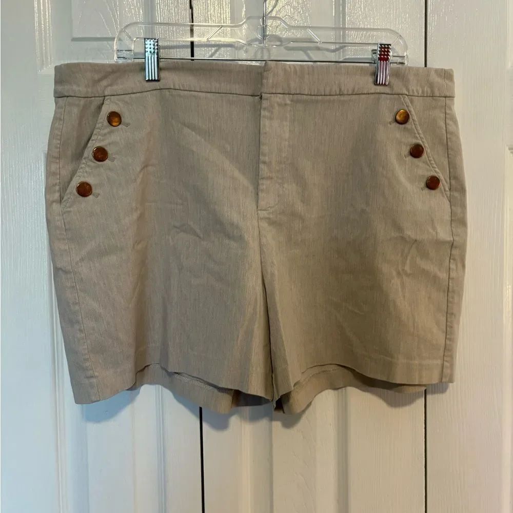 Maurices Light Beige Shorts